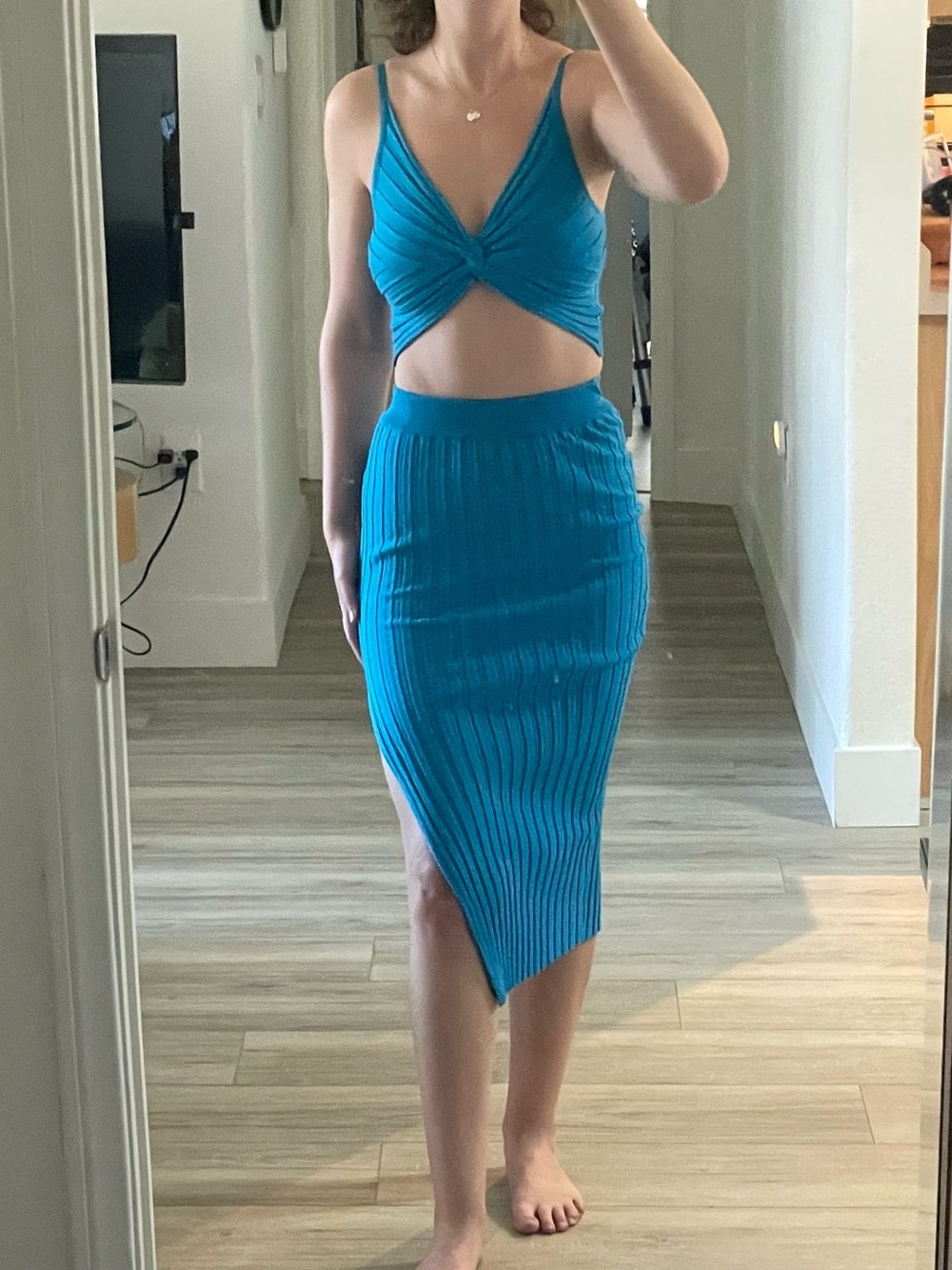 Priceless Ribbed Two-Piece Set - Small